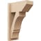 Ekena Millwork 7 1/2-in W x 14-in D x 22-in H Balboa Slat Rough Cedar Woodgrain TimberThane Outlooker, Primed Tan OUTUR075X14X22BOA24RCPR - alternate 1